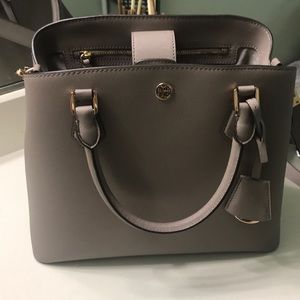 Tory Burch robinson triple compartment